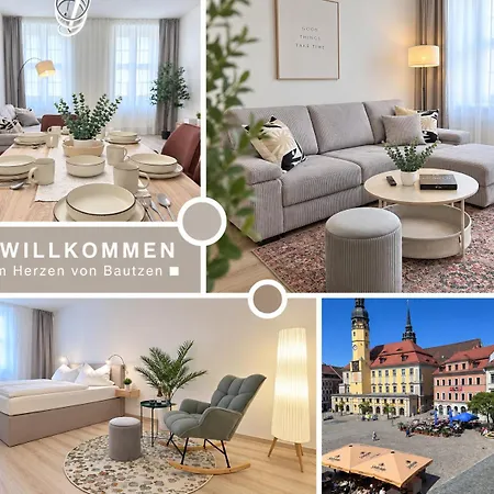 Hauptmarkt - Blick Auf Rathaus & Dom * Bautzen