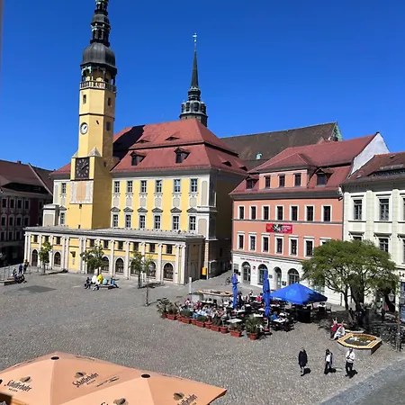 Hauptmarkt - Blick Auf Rathaus & Dom Bautzen