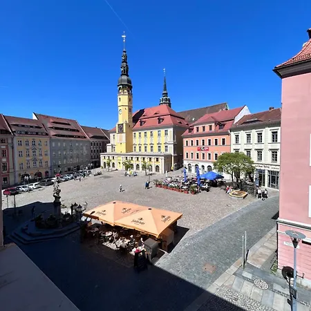 Hauptmarkt - Blick Auf Rathaus & Dom Bautzen